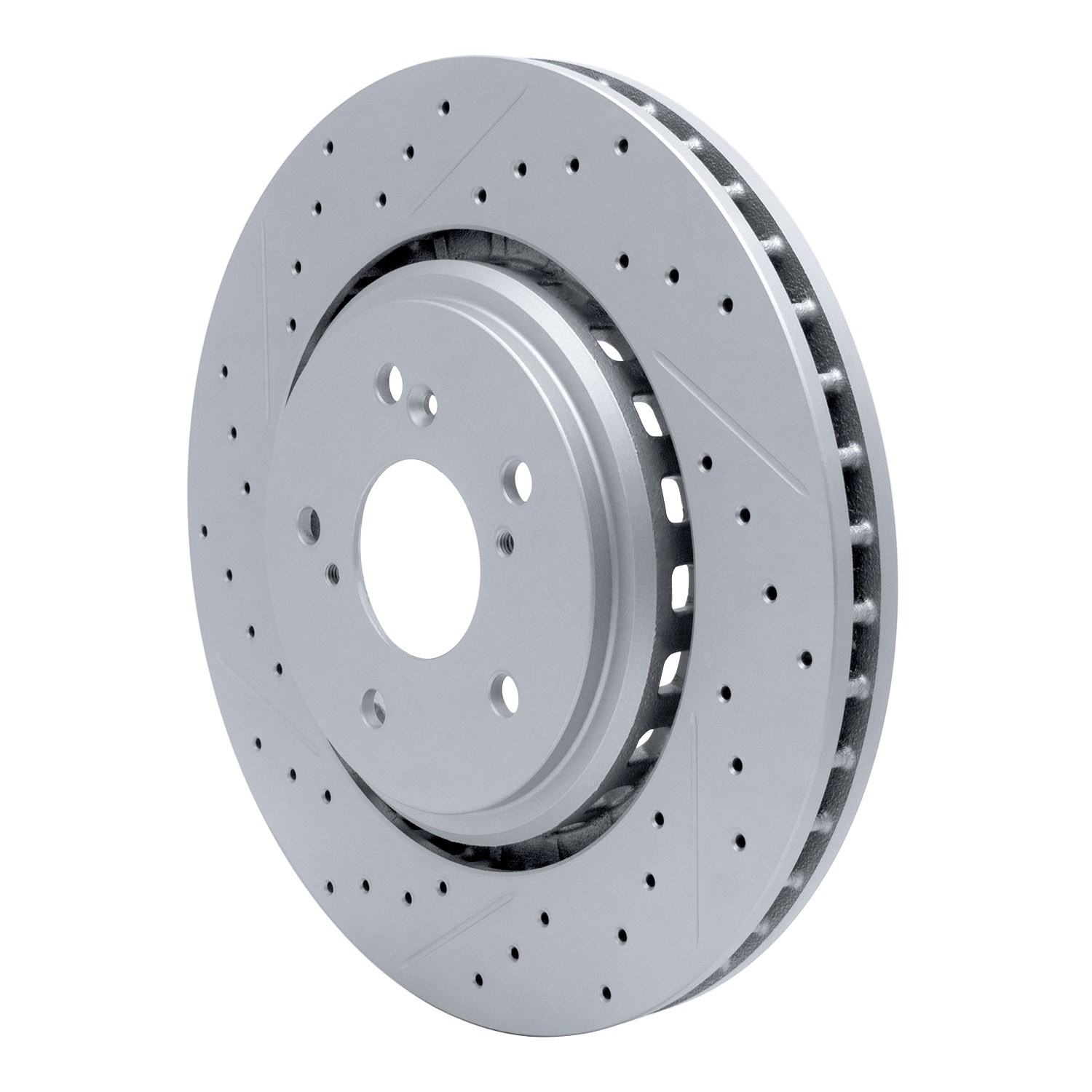 DYN 830-58026L DFC Geoperformance Rotor - Drilled and Slotted