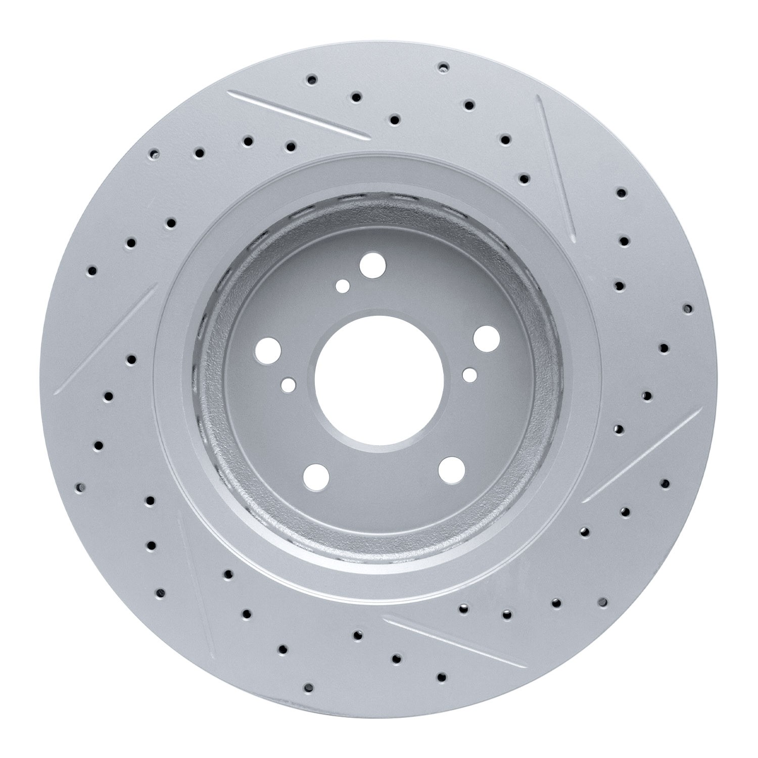DYN 830-58026L DFC Geoperformance Rotor - Drilled and Slotted - Image 2