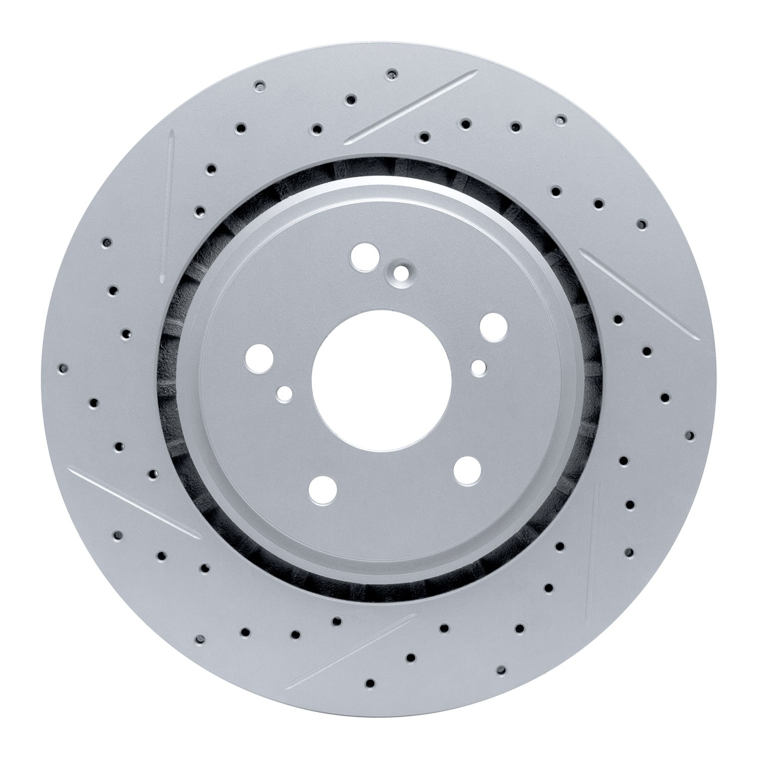 DYN 830-58026L DFC Geoperformance Rotor - Drilled and Slotted - Image 3