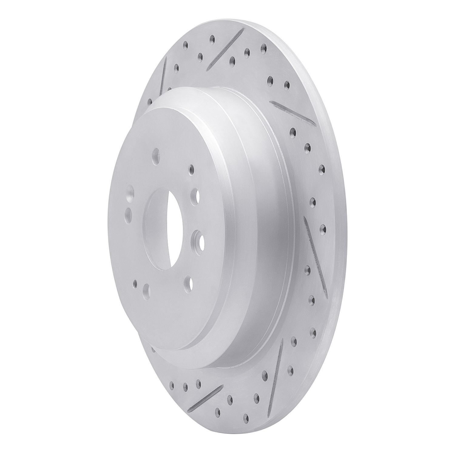 DYN 830-58028L DFC Geoperformance Rotor - Drilled and Slotted
