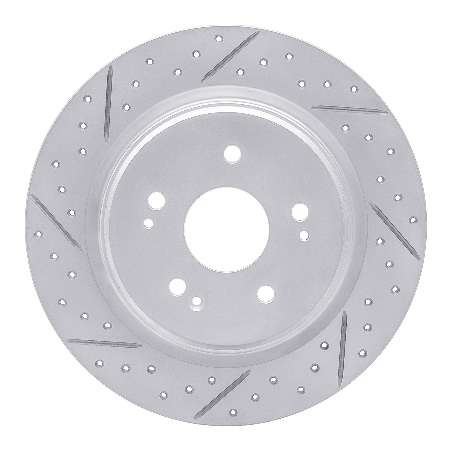 DYN 830-58029L DFC Geoperformance Rotor - Drilled and Slotted - Image 3