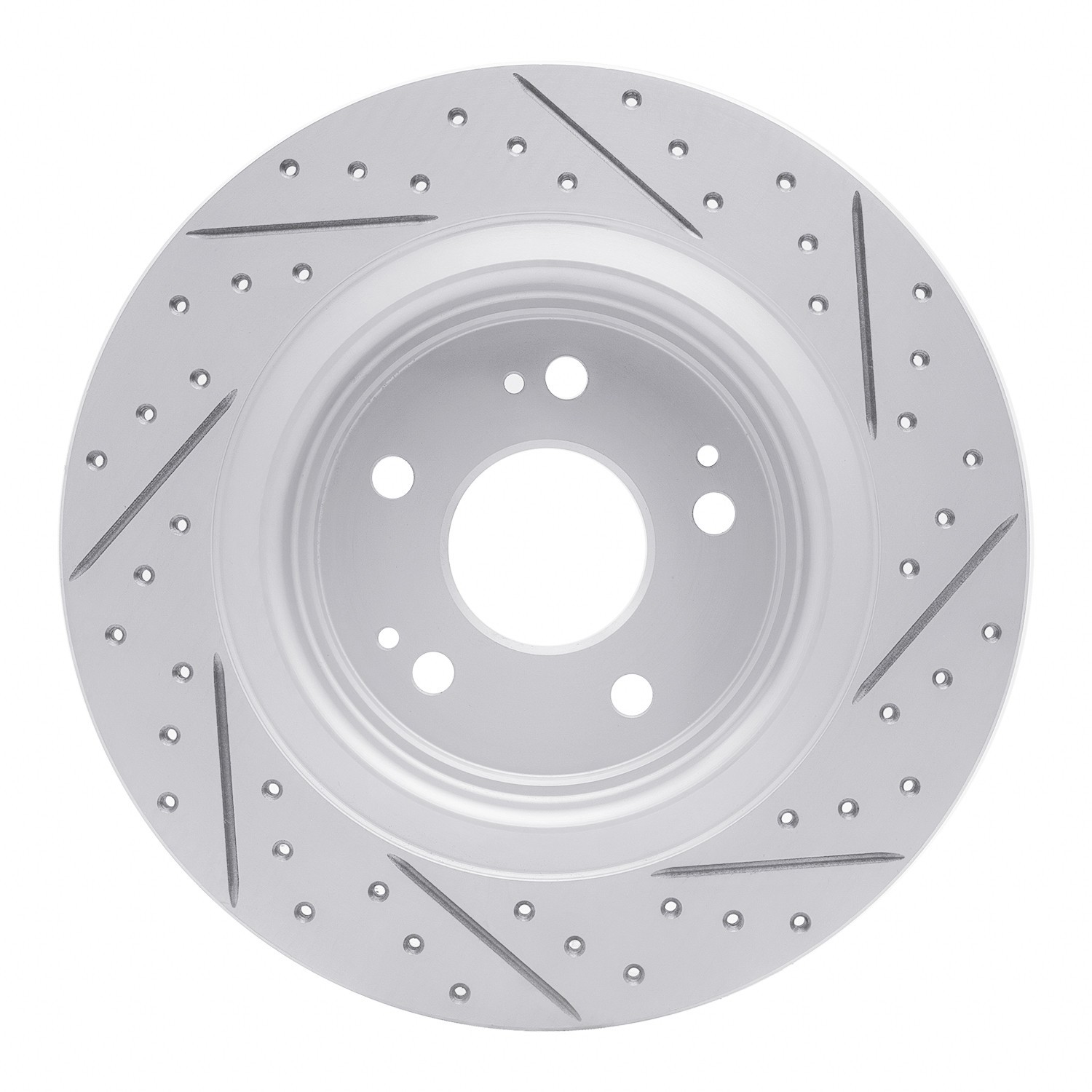 DYN 830-58030L DFC Geoperformance Rotor - Drilled and Slotted - Image 2