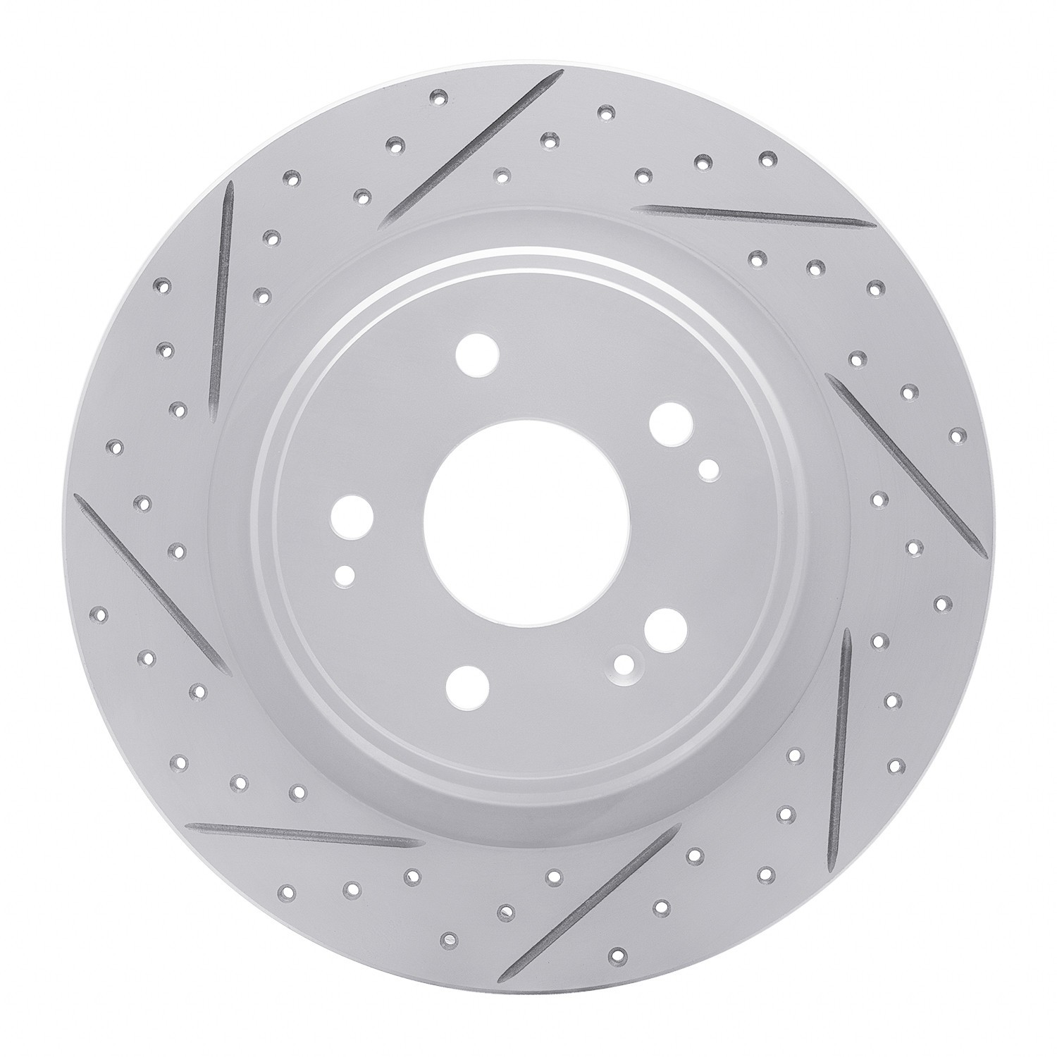 DYN 830-58030L DFC Geoperformance Rotor - Drilled and Slotted - Image 3