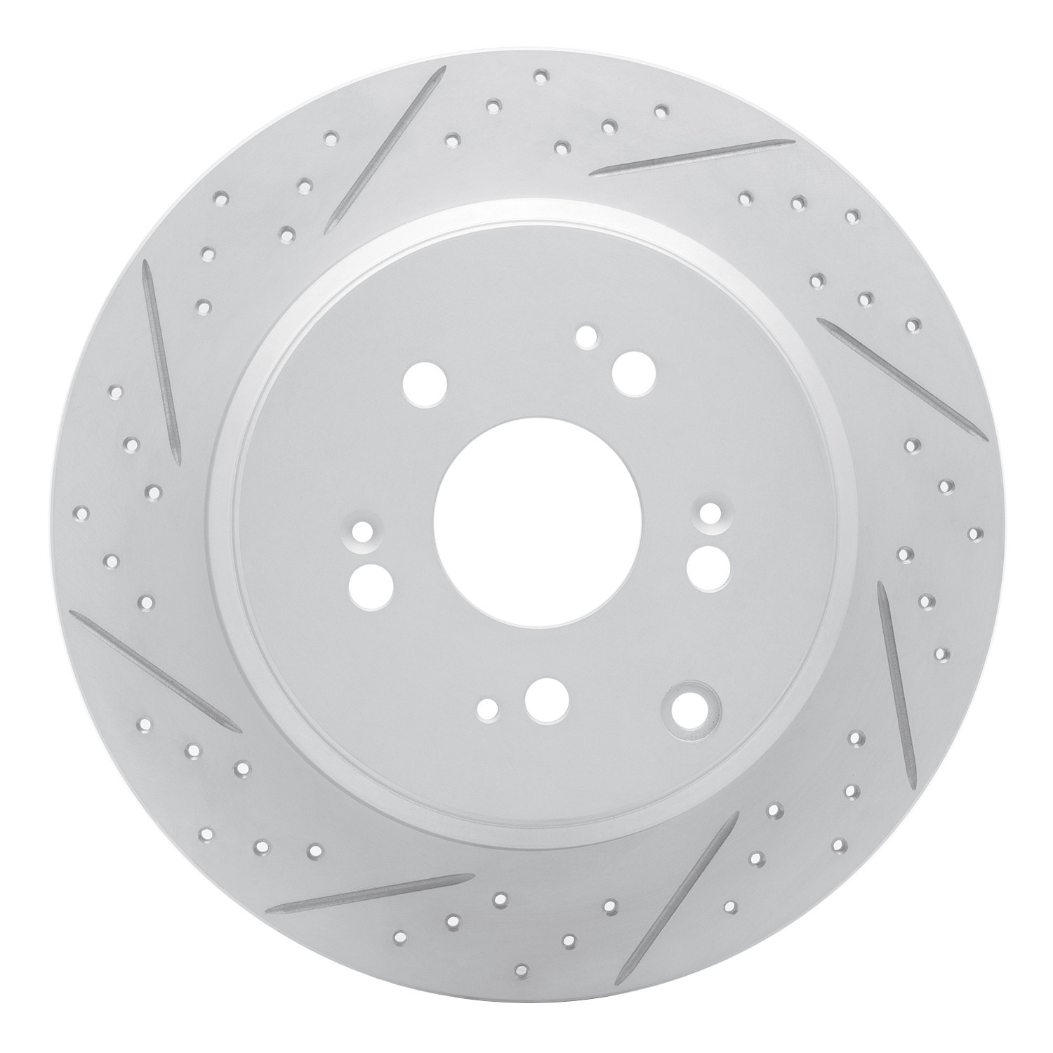 DYN 830-59054L DFC Geoperformance Rotor - Drilled and Slotted - Image 3