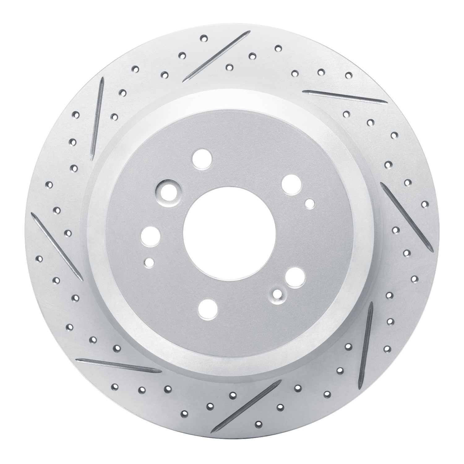 DYN 830-59062L DFC Geoperformance Rotor - Drilled and Slotted - Image 3