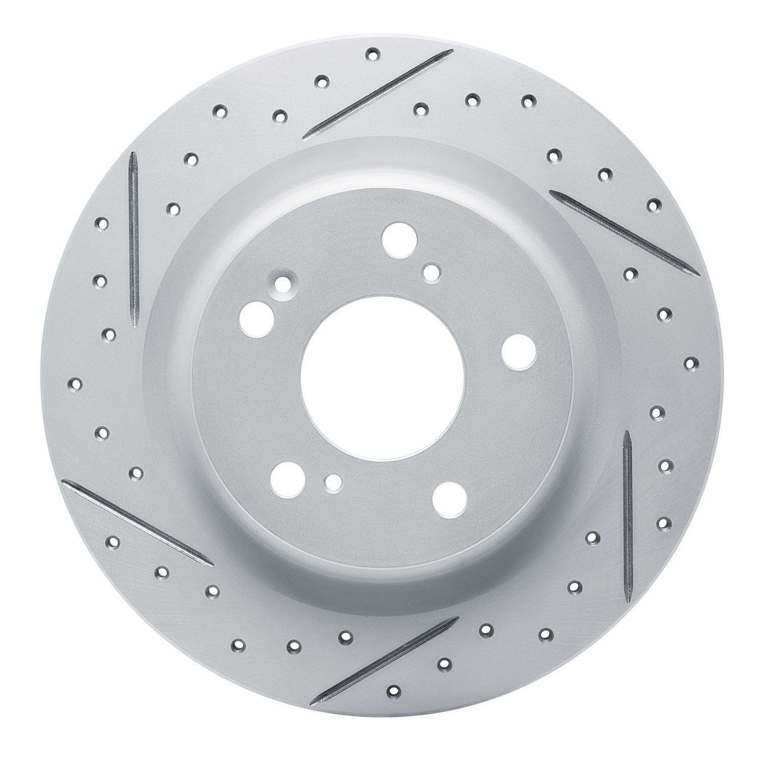 DYN 830-59067L DFC Geoperformance Rotor - Drilled and Slotted