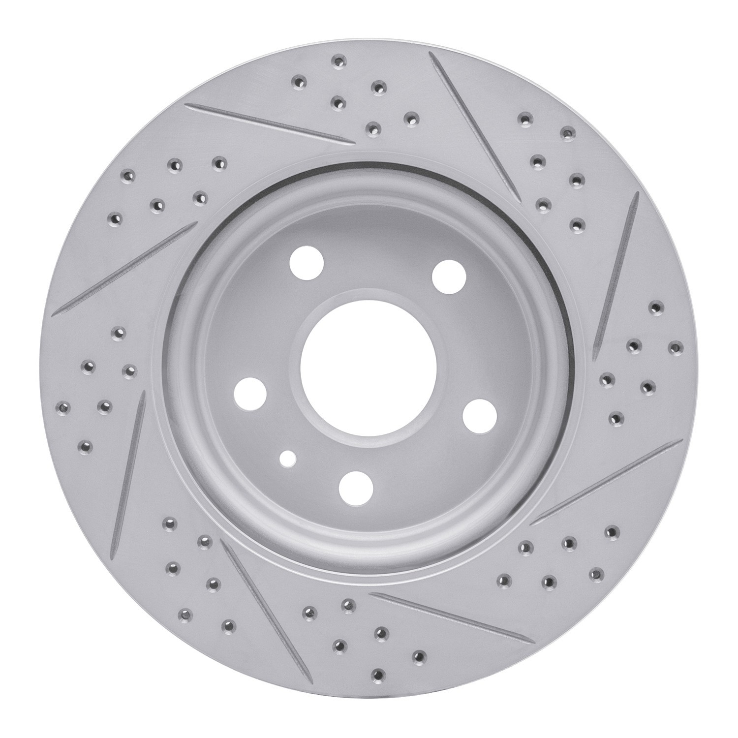 DYN 830-65024L DFC Geoperformance Rotor - Drilled and Slotted - Image 2