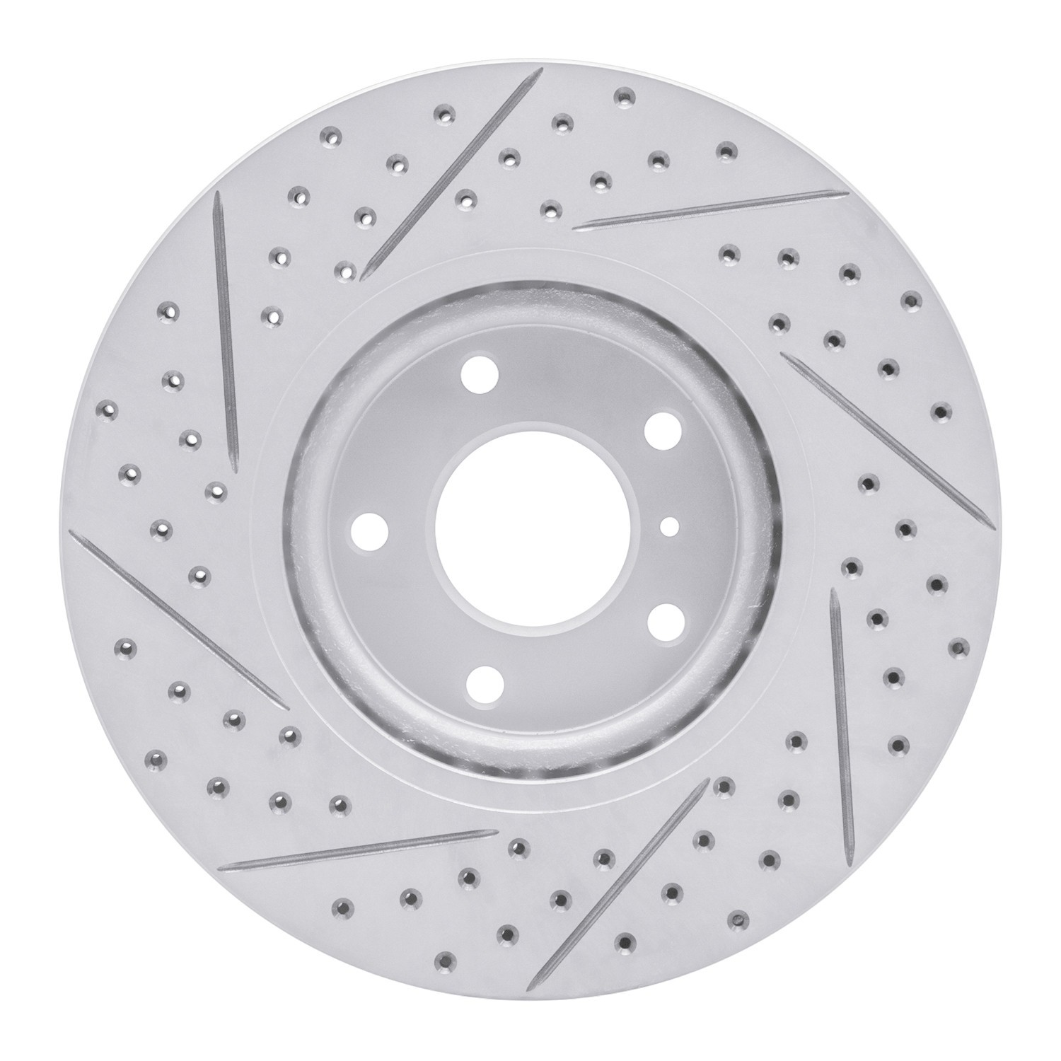 DYN 830-67052R DFC Geoperformance Rotor - Drilled and Slotted - Image 2