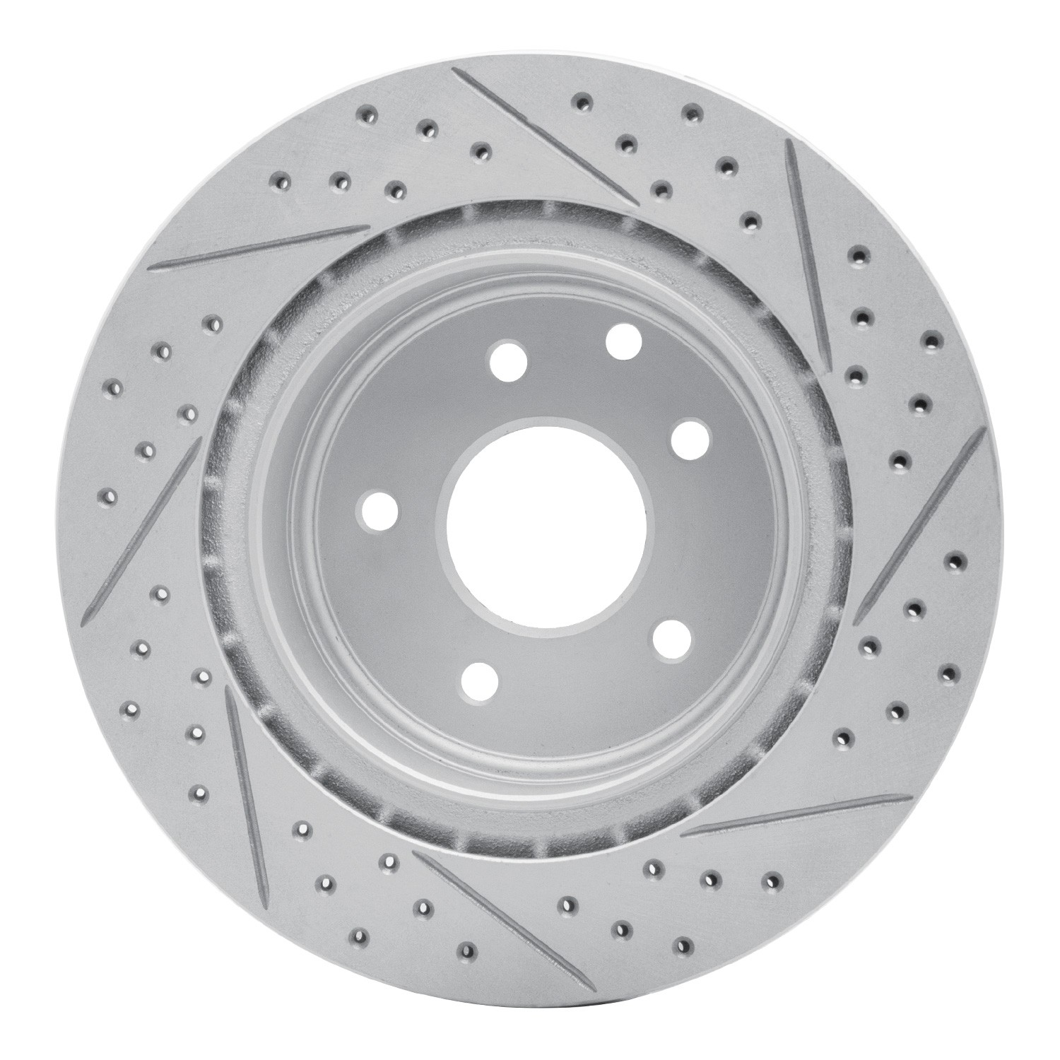 DYN 830-67055L DFC Geoperformance Rotor - Drilled and Slotted - Image 2