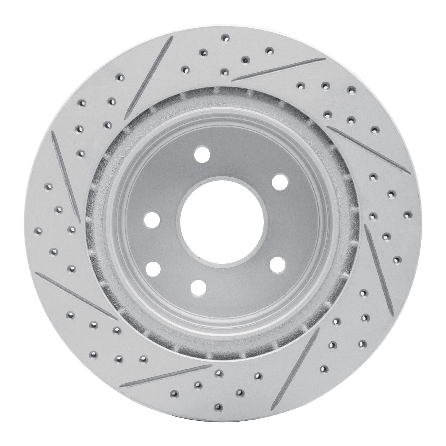 DYN 830-67055R DFC Geoperformance Rotor - Drilled and Slotted - Image 2
