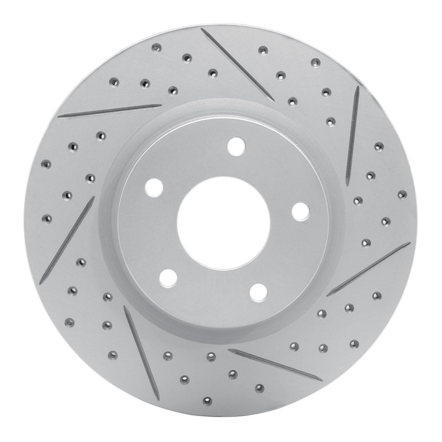 DYN 830-67066R DFC Geoperformance Rotor - Drilled and Slotted - Image 3