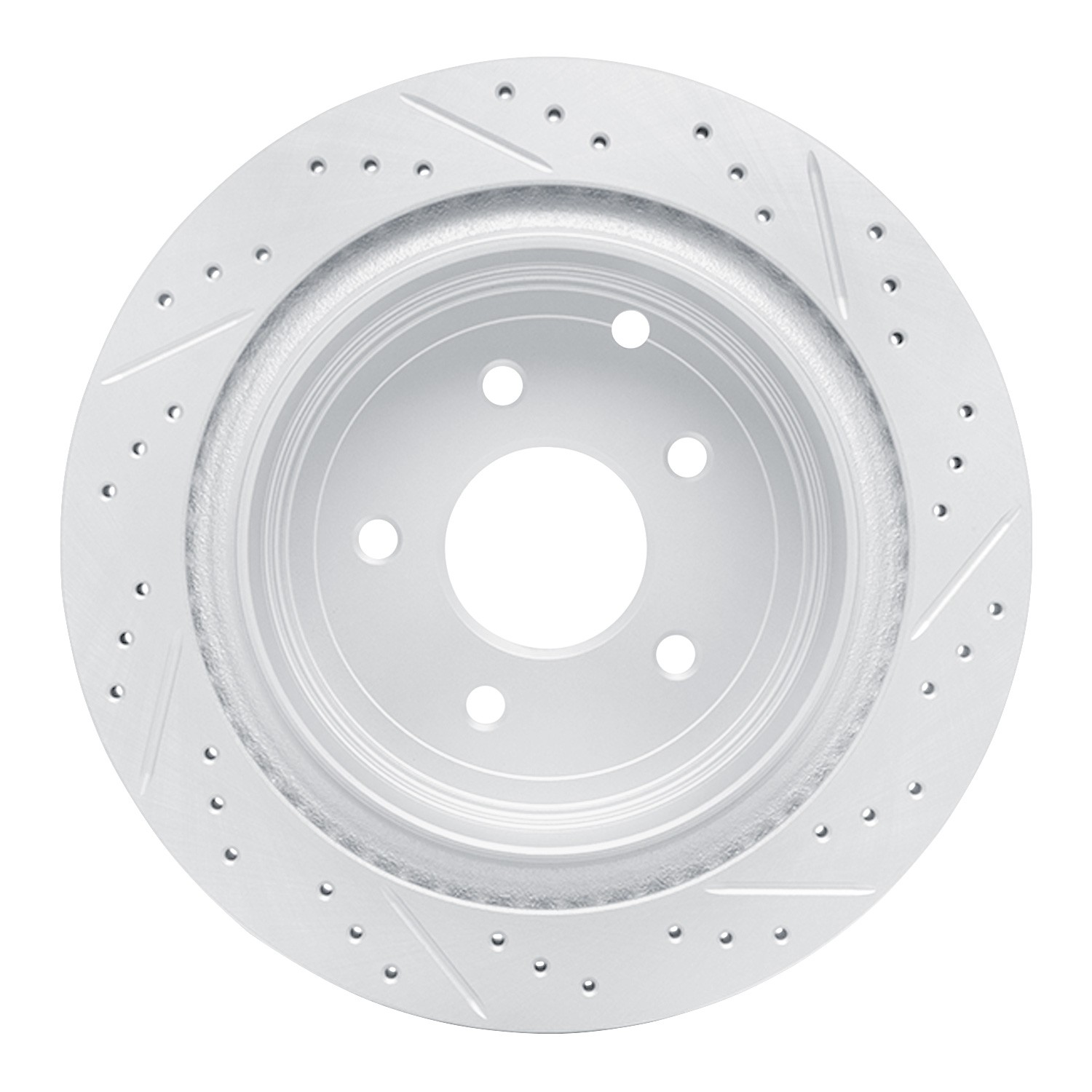 DYN 830-67089L DFC Geoperformance Rotor - Drilled and Slotted - Image 2
