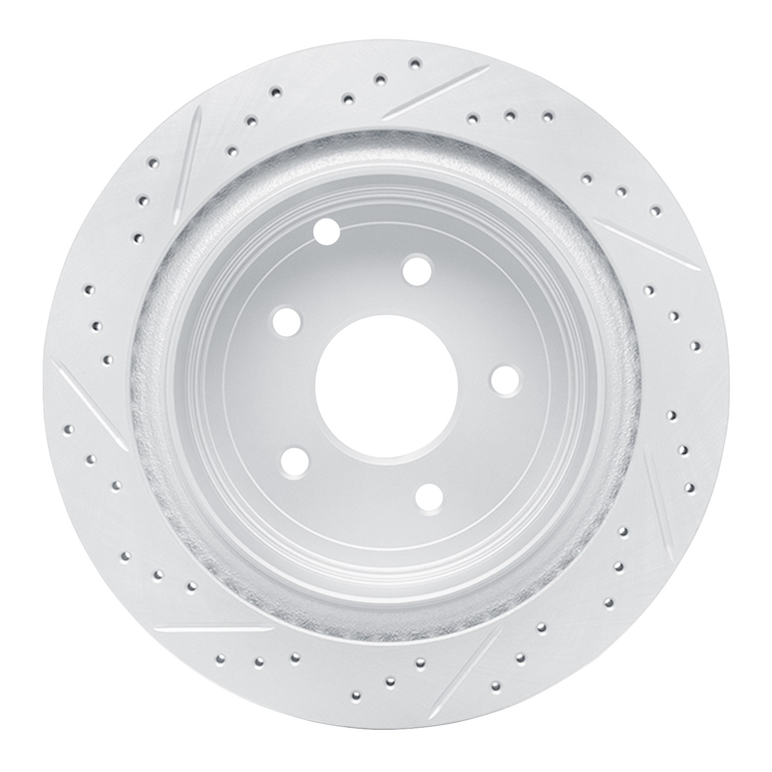 DYN 830-67089R DFC Geoperformance Rotor - Drilled and Slotted - Image 2