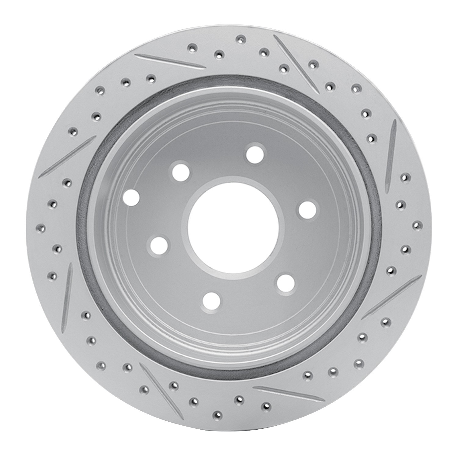DYN 830-67094L DFC Geoperformance Rotor - Drilled and Slotted - Image 2