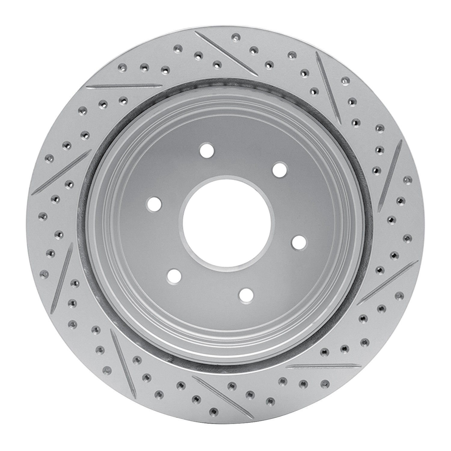 DYN 830-67110L DFC Geoperformance Rotor - Drilled and Slotted - Image 2