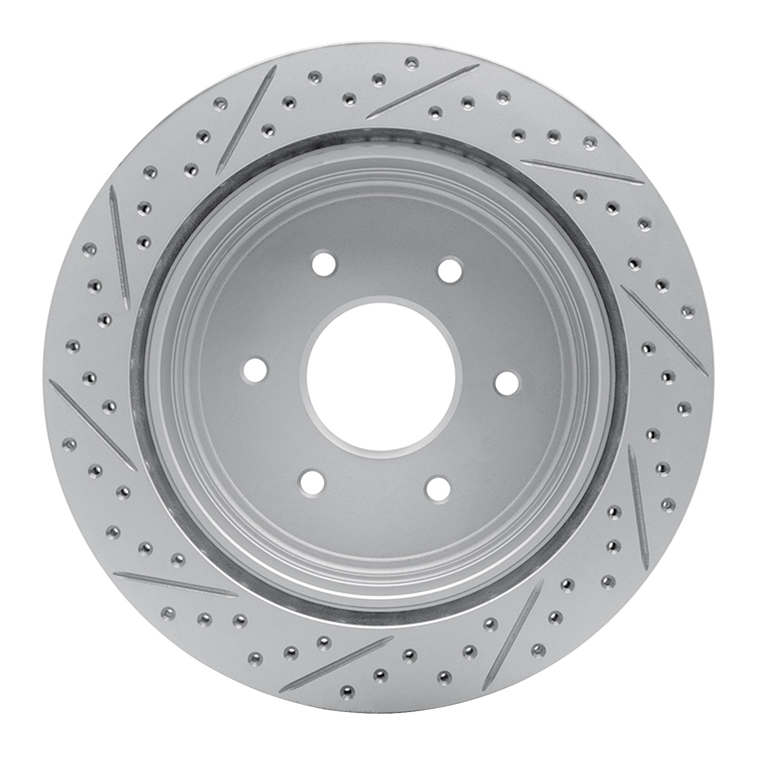 DYN 830-67110R DFC Geoperformance Rotor - Drilled and Slotted - Image 2