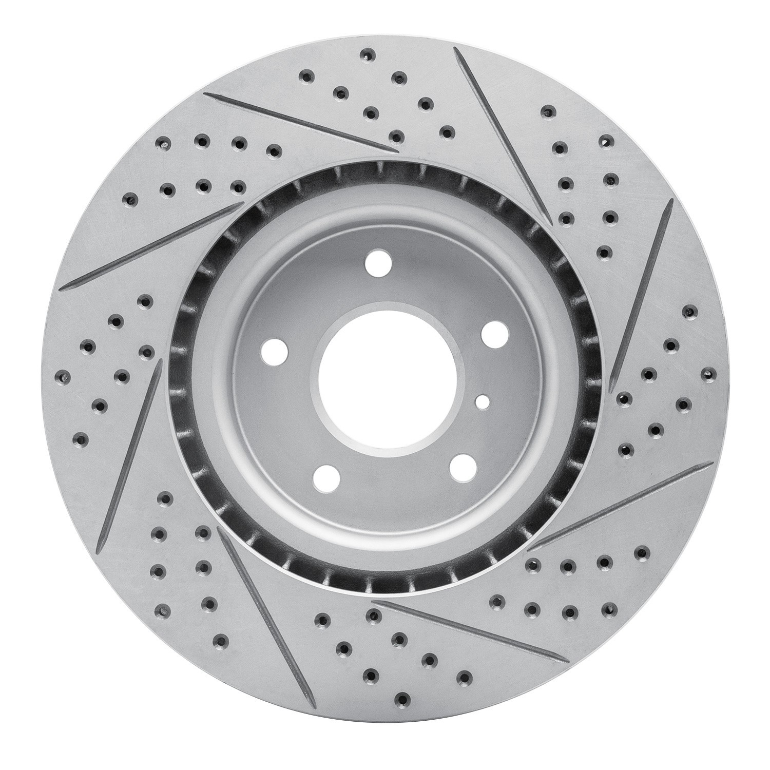 DYN 830-68008L DFC Geoperformance Rotor - Drilled and Slotted - Image 2