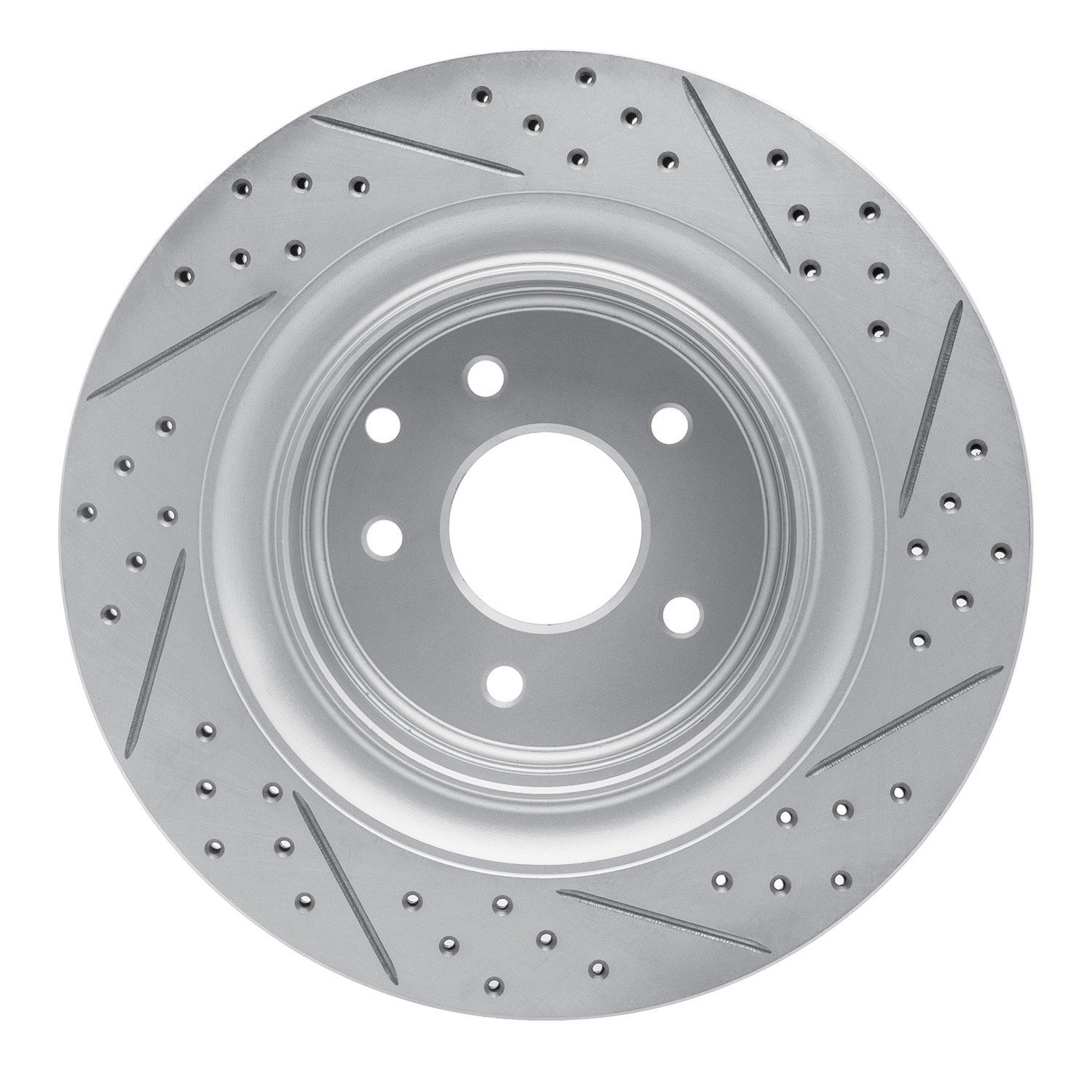 DYN 830-68010L DFC Geoperformance Rotor - Drilled and Slotted - Image 2