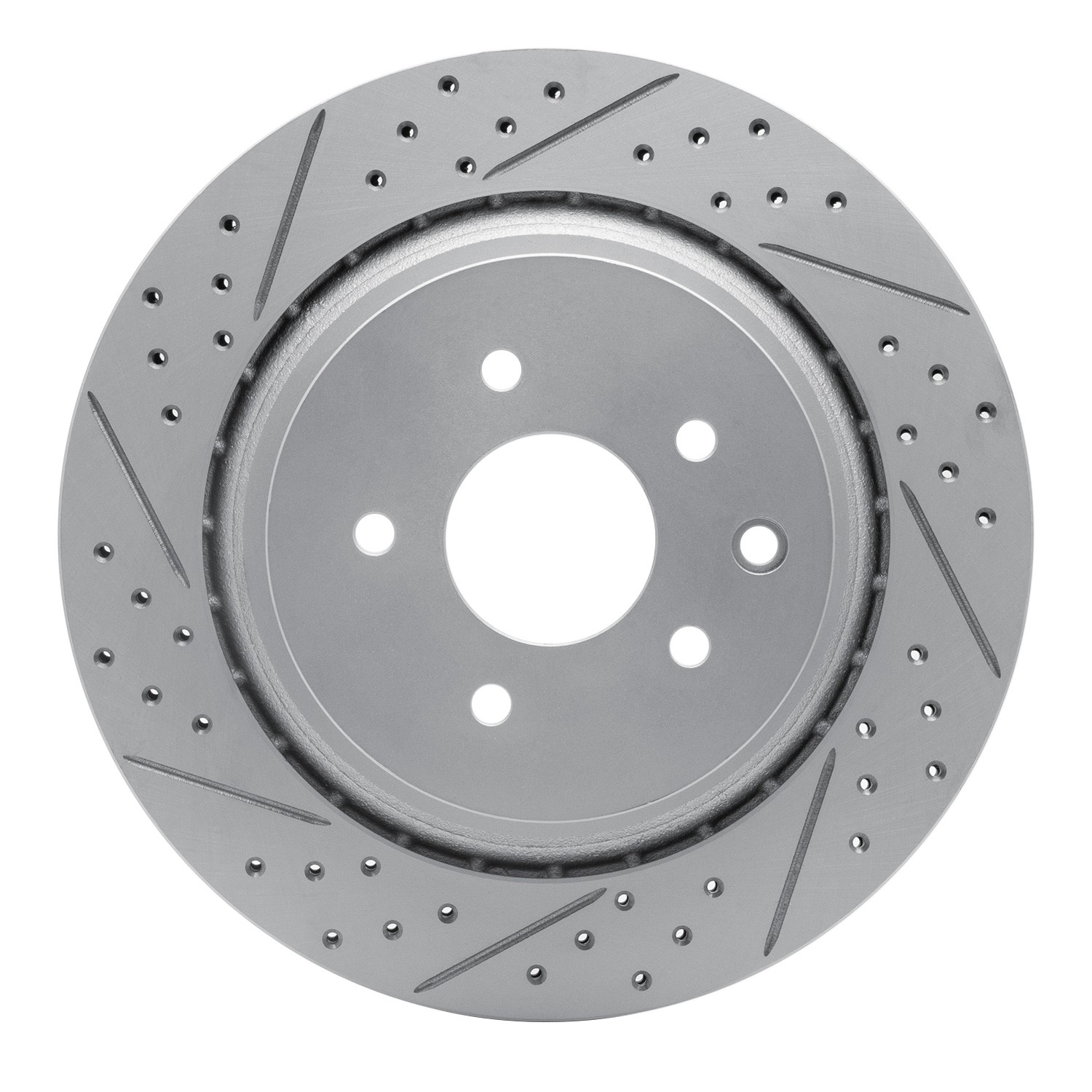 DYN 830-68010L DFC Geoperformance Rotor - Drilled and Slotted - Image 3