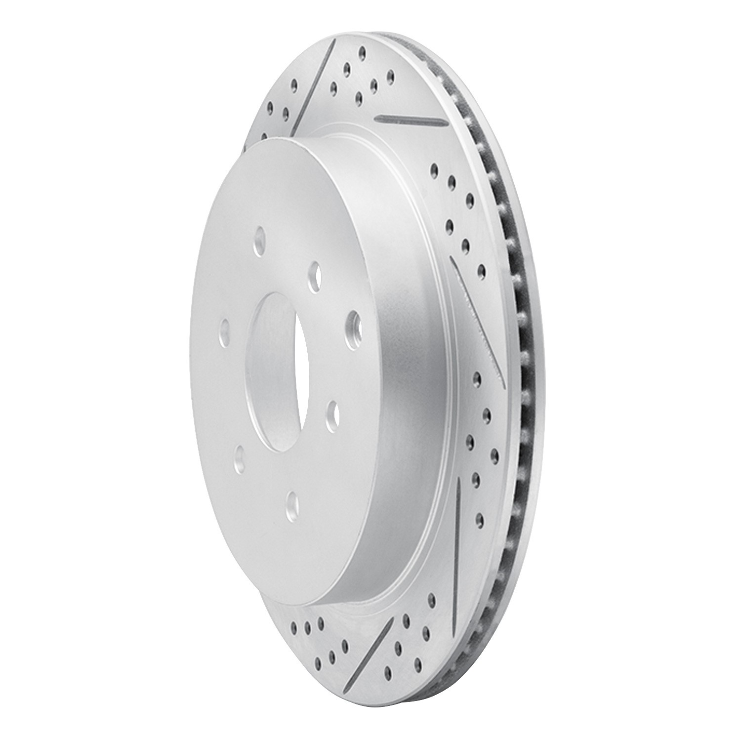 DYN 830-68017L DFC Geoperformance Rotor - Drilled and Slotted
