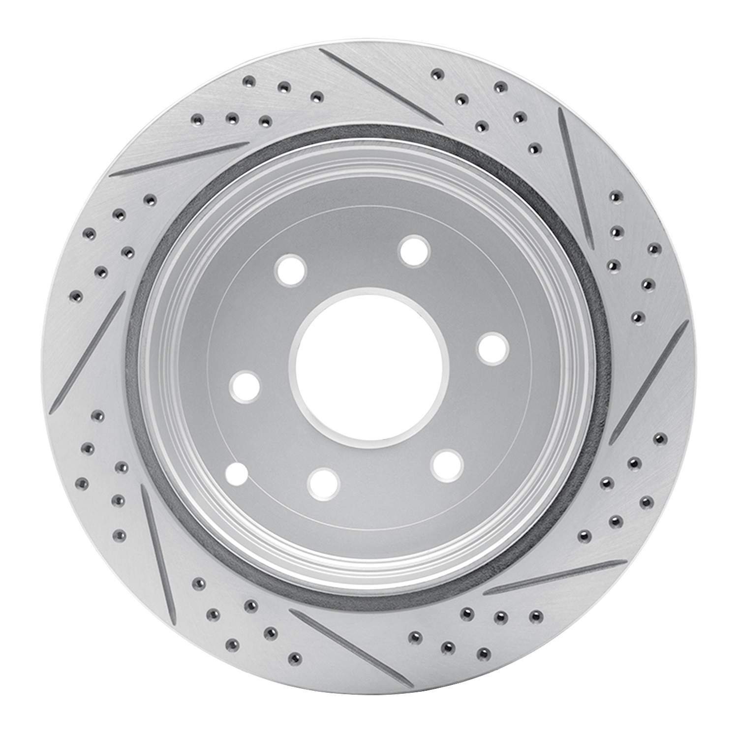 DYN 830-68017L DFC Geoperformance Rotor - Drilled and Slotted - Image 2