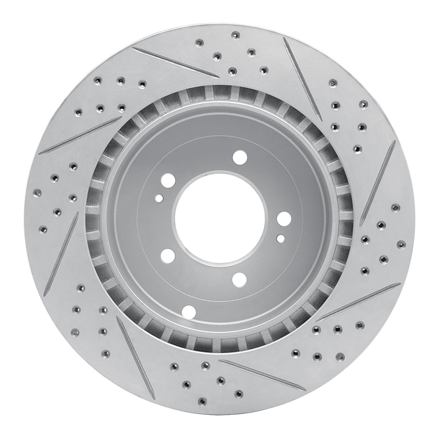 DYN 830-72042L DFC Geoperformance Rotor - Drilled and Slotted - Image 2