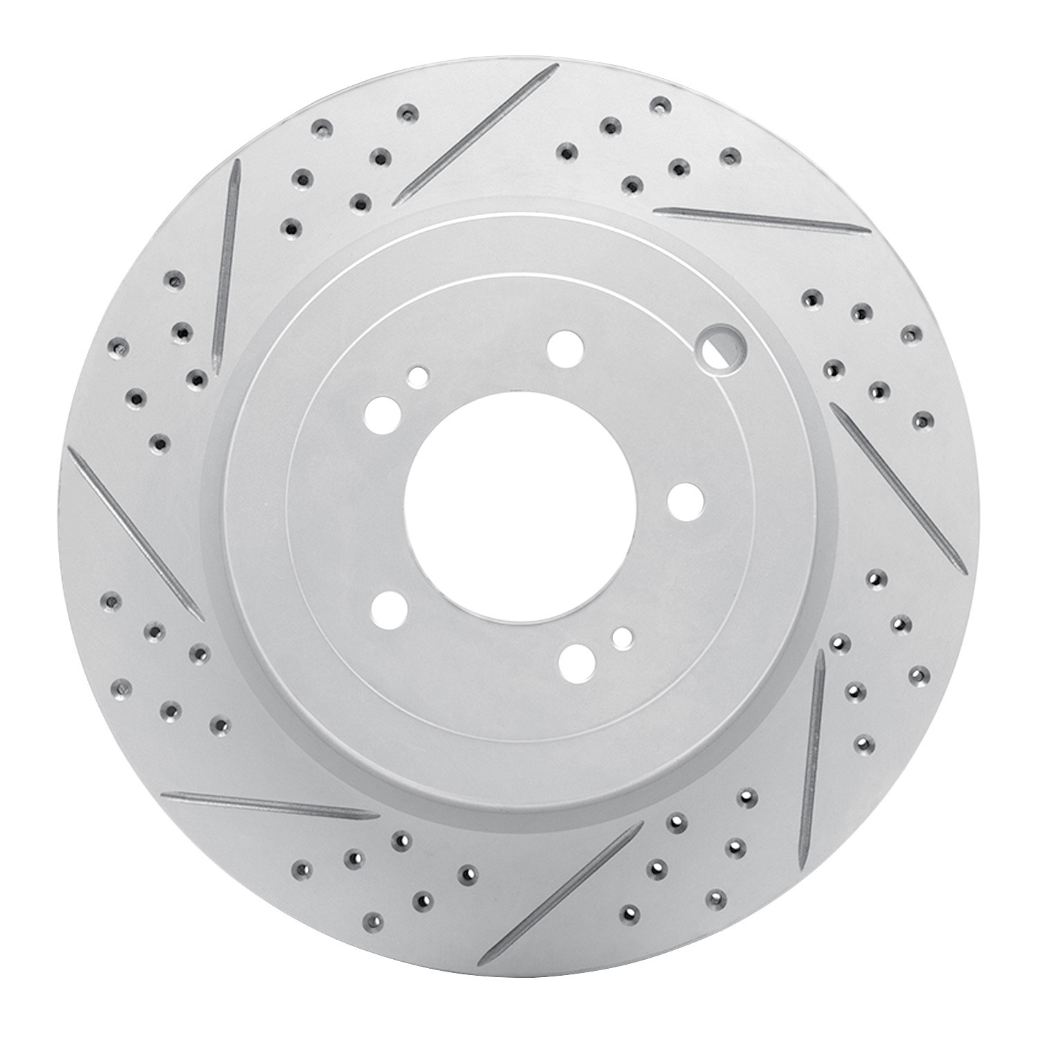 DYN 830-72042L DFC Geoperformance Rotor - Drilled and Slotted - Image 3