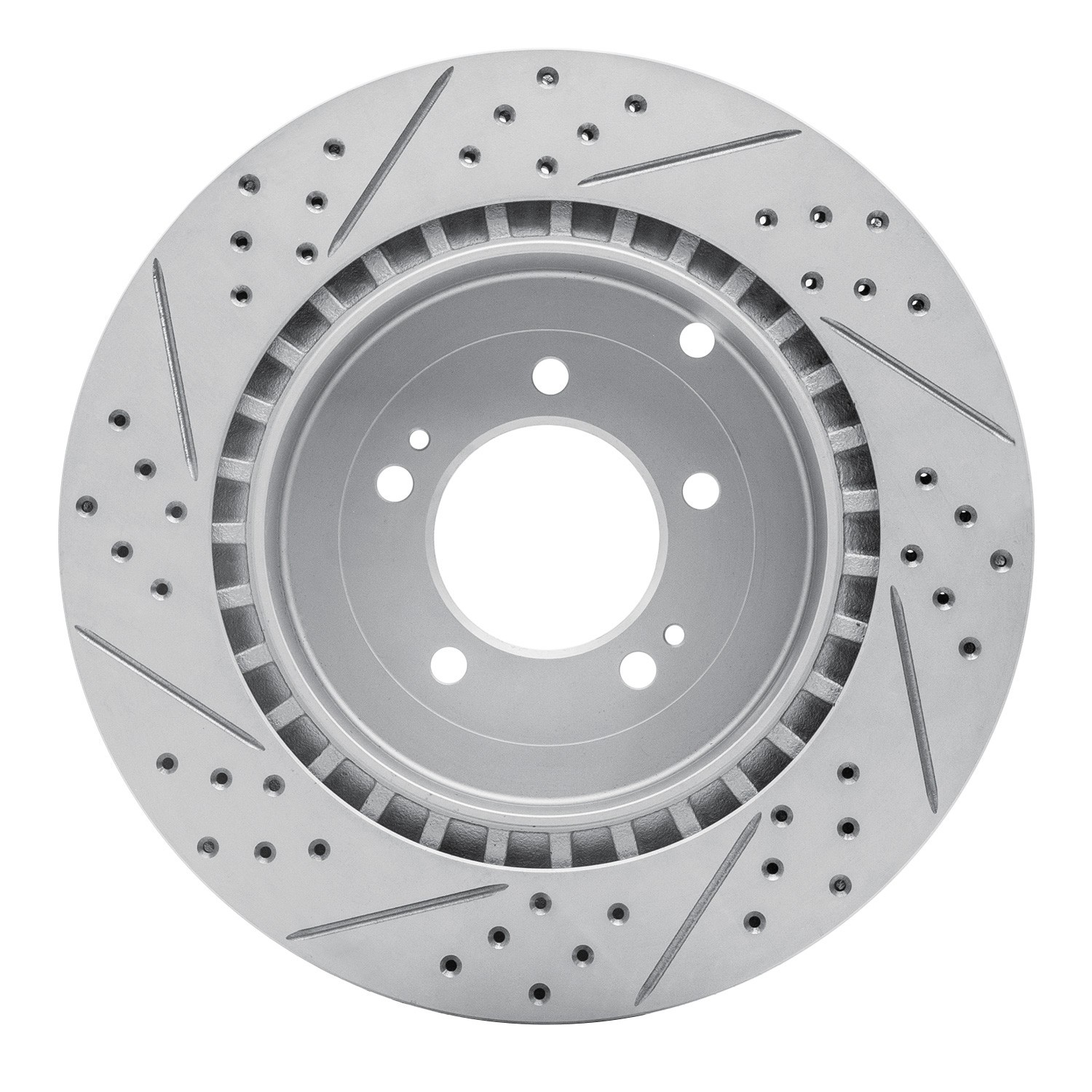 DYN 830-72042R DFC Geoperformance Rotor - Drilled and Slotted - Image 2