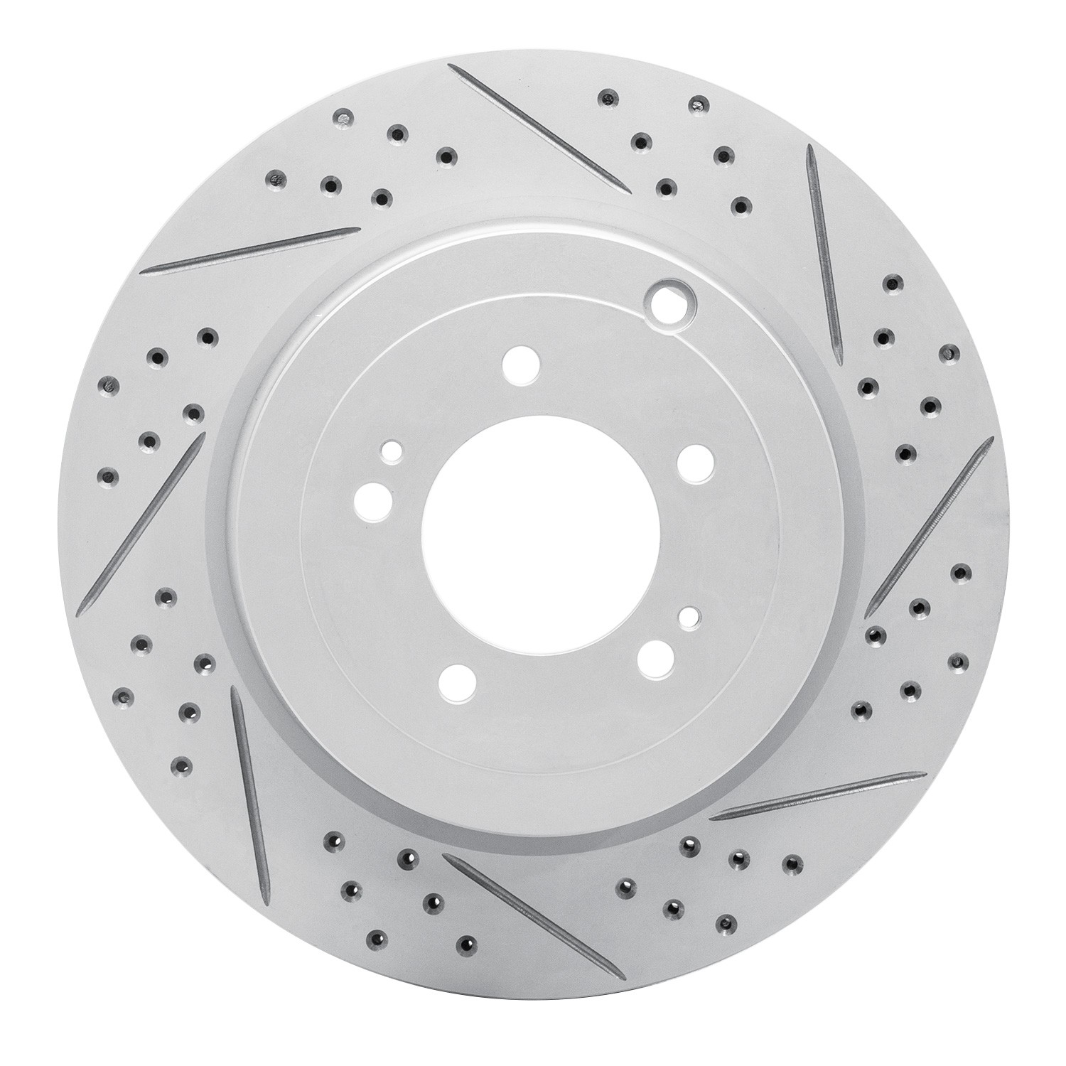 DYN 830-72042R DFC Geoperformance Rotor - Drilled and Slotted - Image 3