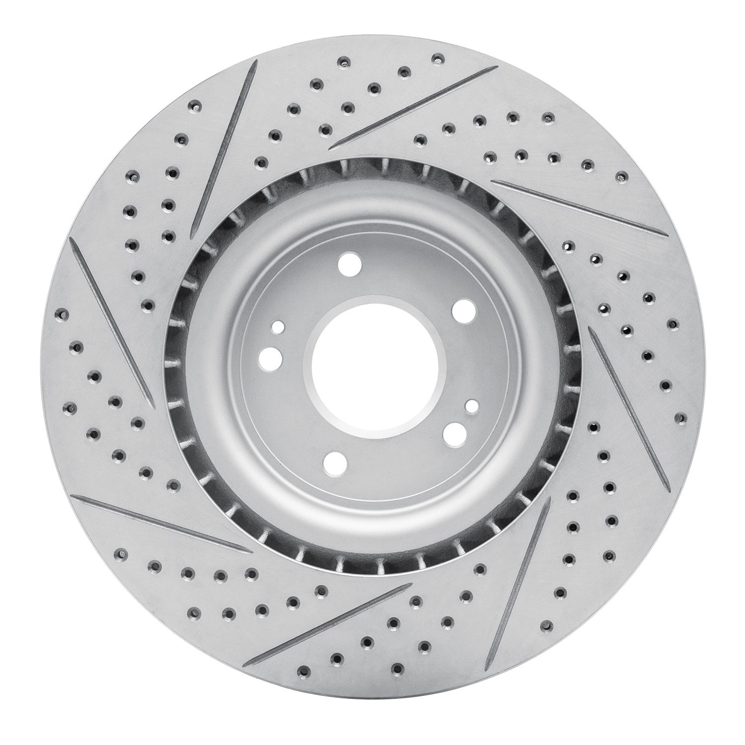 DYN 830-72043R DFC Geoperformance Rotor - Drilled and Slotted - Image 2