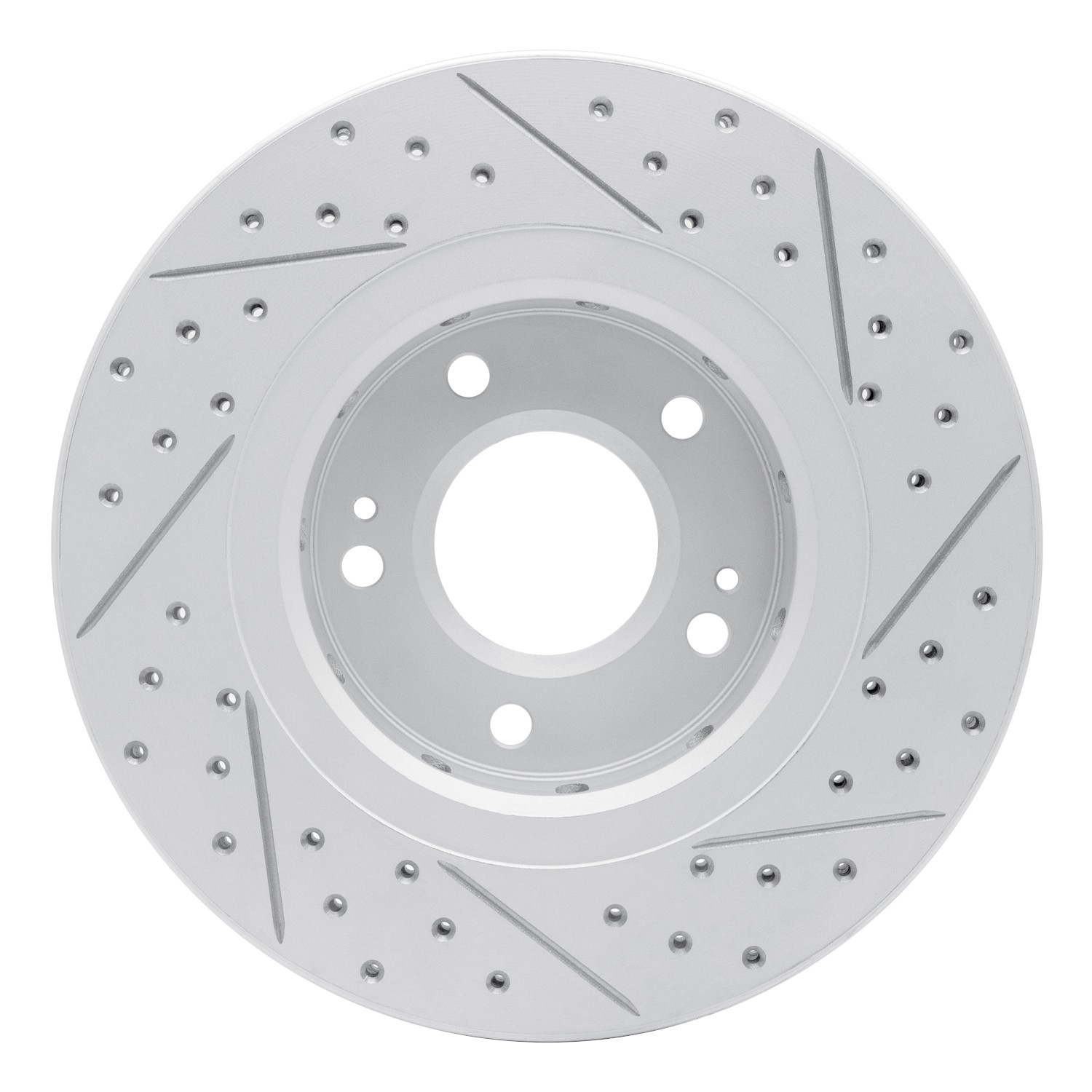 DYN 830-72044L DFC Geoperformance Rotor - Drilled and Slotted - Image 2