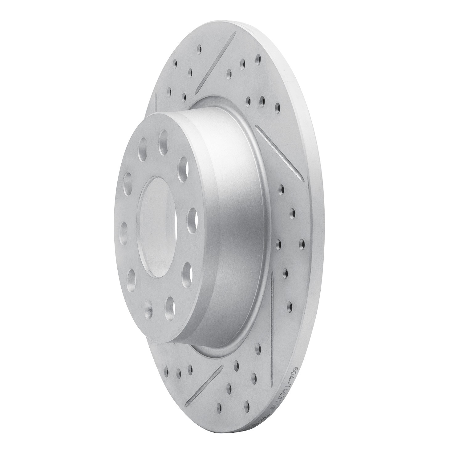 DYN 830-74031L DFC Geoperformance Rotor - Drilled and Slotted