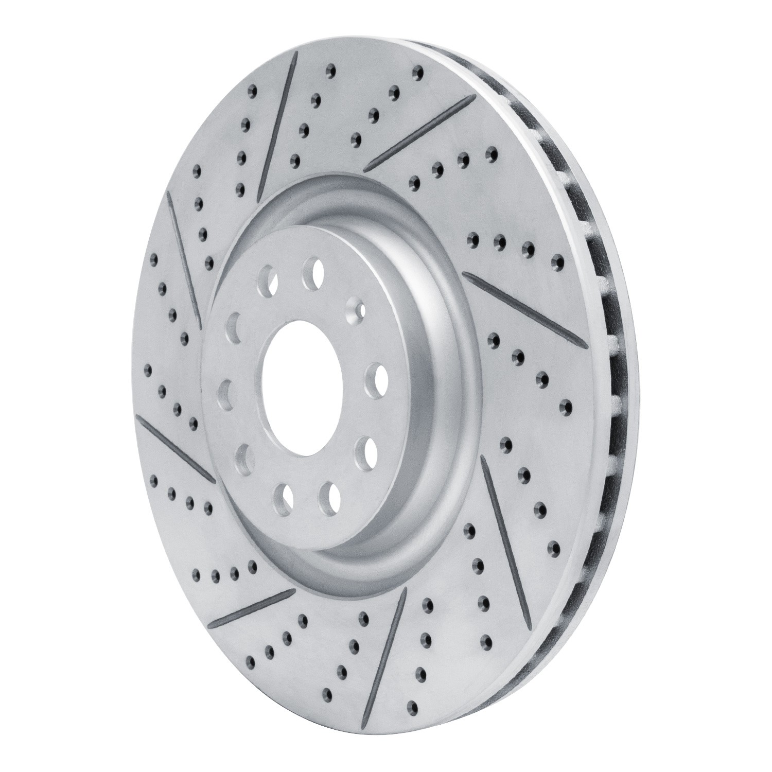 DYN 830-74034L DFC Geoperformance Rotor - Drilled and Slotted
