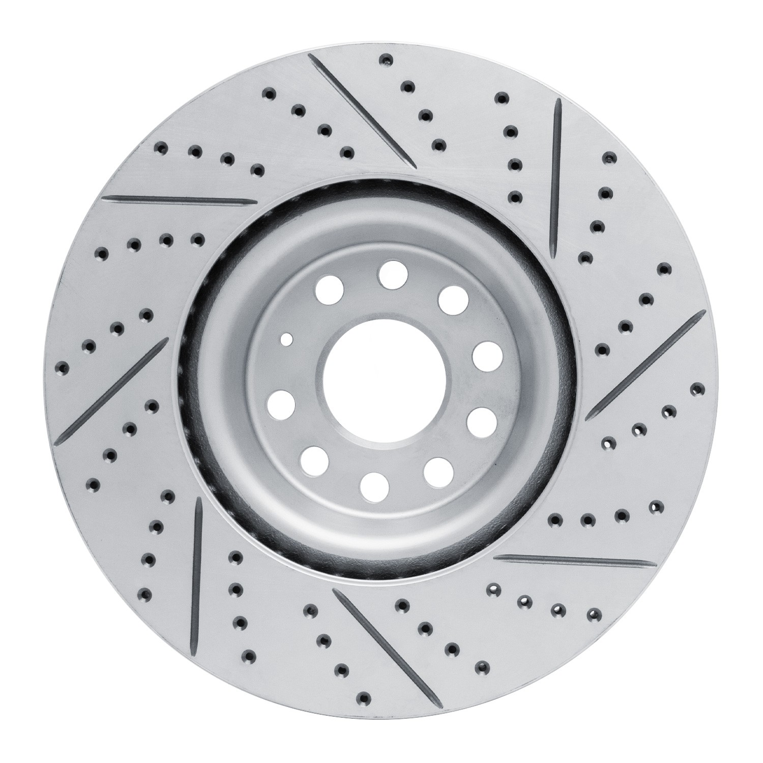 DYN 830-74034L DFC Geoperformance Rotor - Drilled and Slotted - Image 2