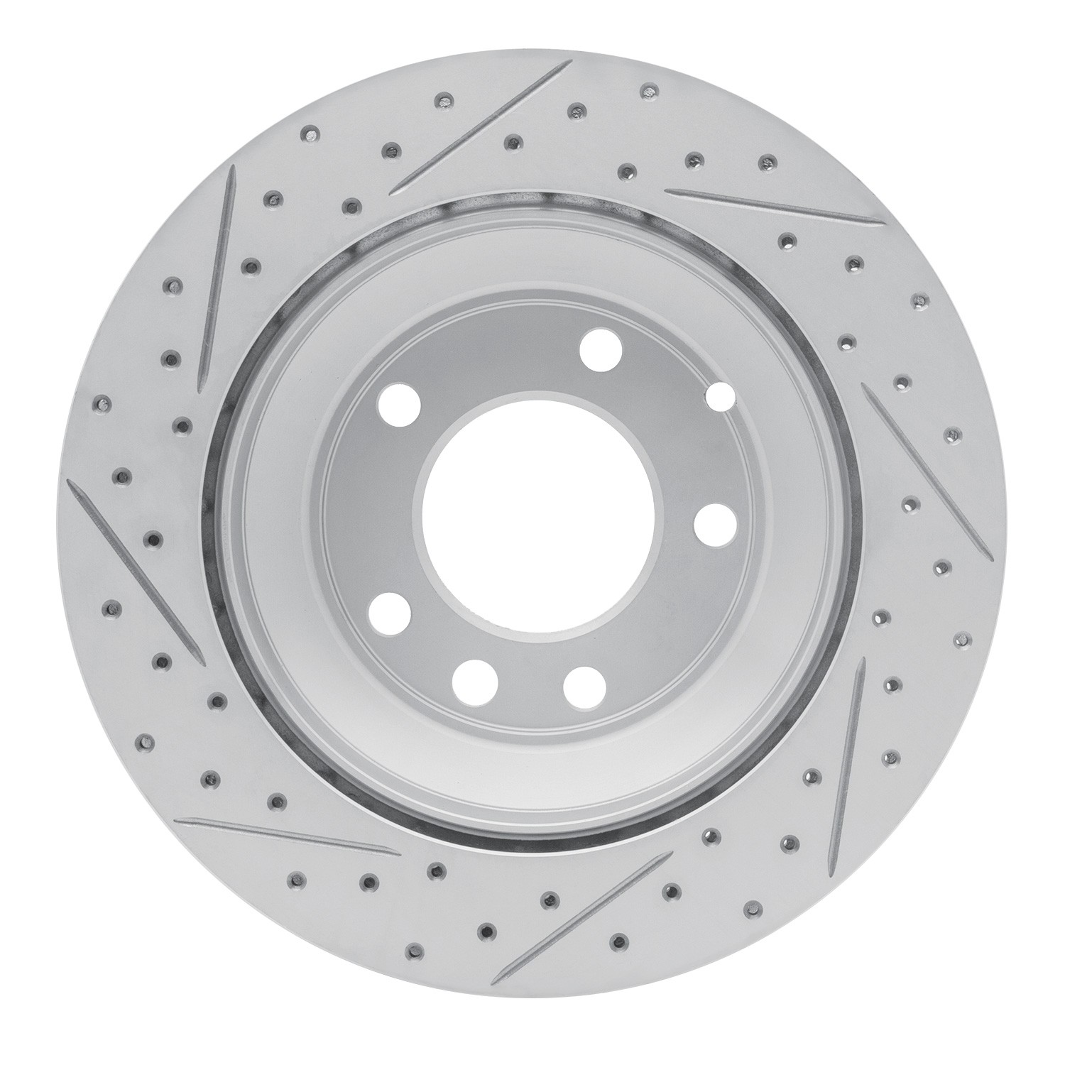 DYN 830-74048R DFC Geoperformance Rotor - Drilled and Slotted - Image 2