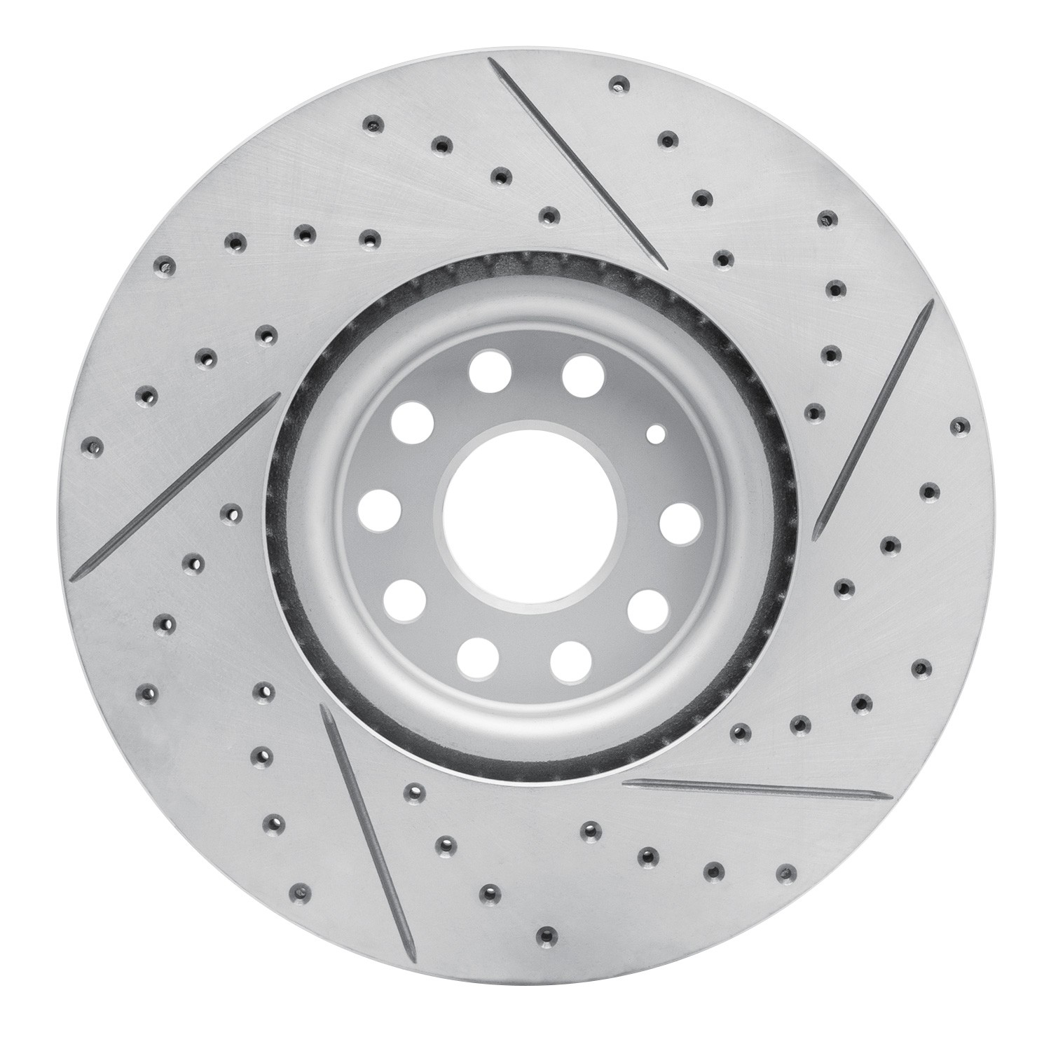 DYN 830-74058L DFC Geoperformance Rotor - Drilled and Slotted - Image 2