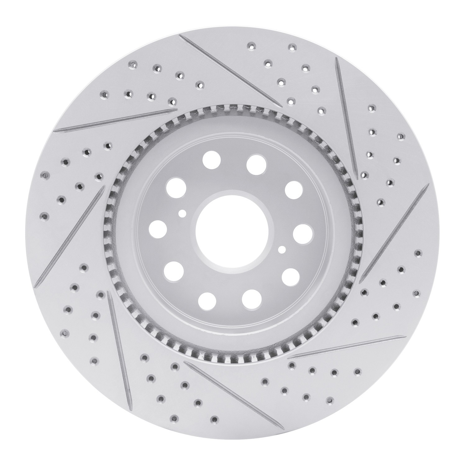DYN 830-75017L DFC Geoperformance Rotor - Drilled and Slotted - Image 2