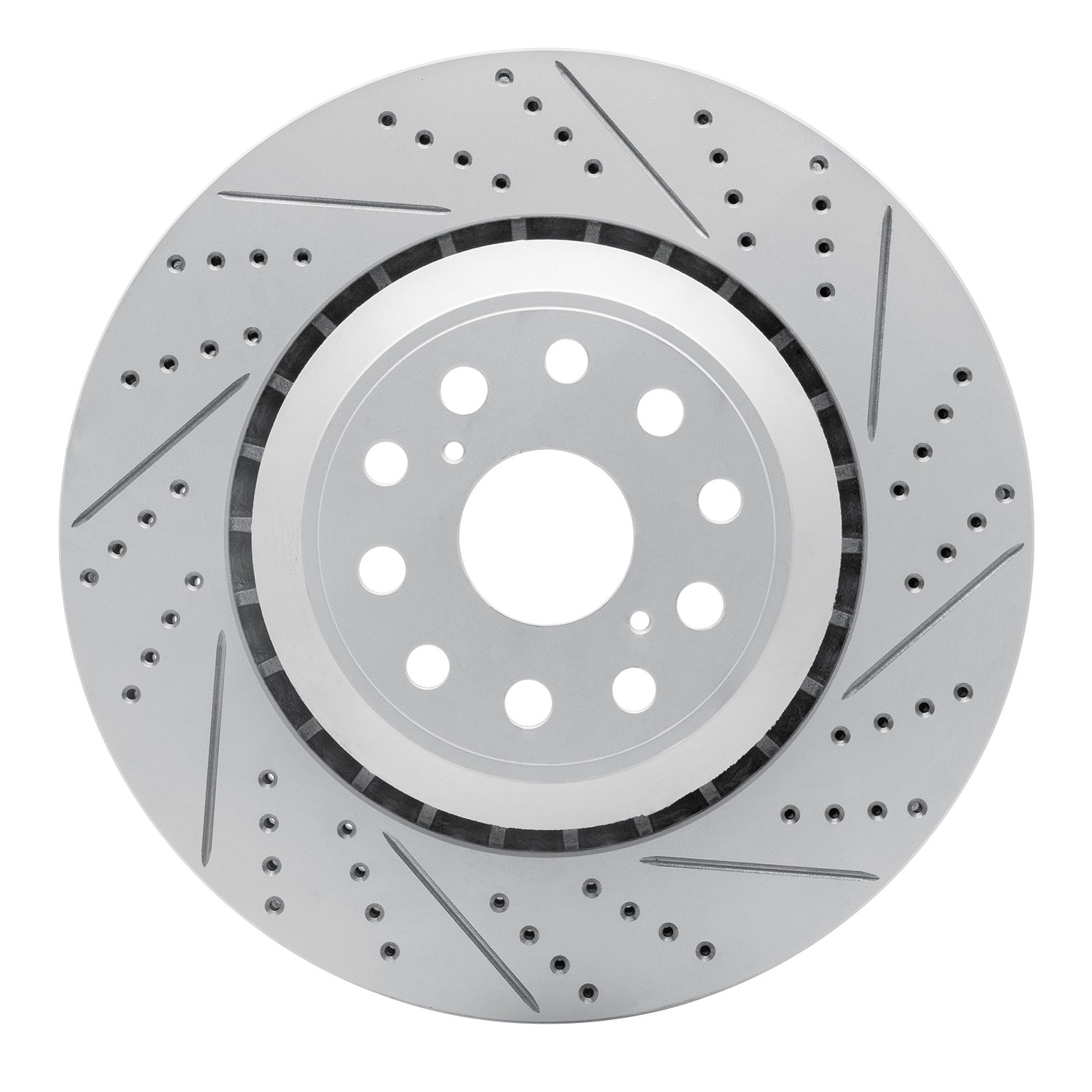DYN 830-75020D DFC Geoperformance Rotor - Drilled and Slotted - Image 3
