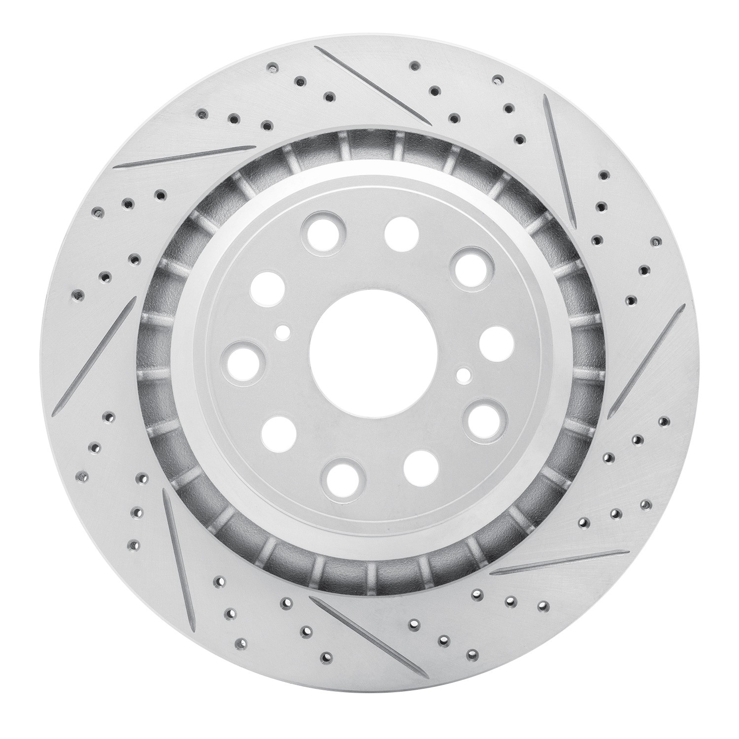 DYN 830-75022D DFC Geoperformance Rotor - Drilled and Slotted - Image 3