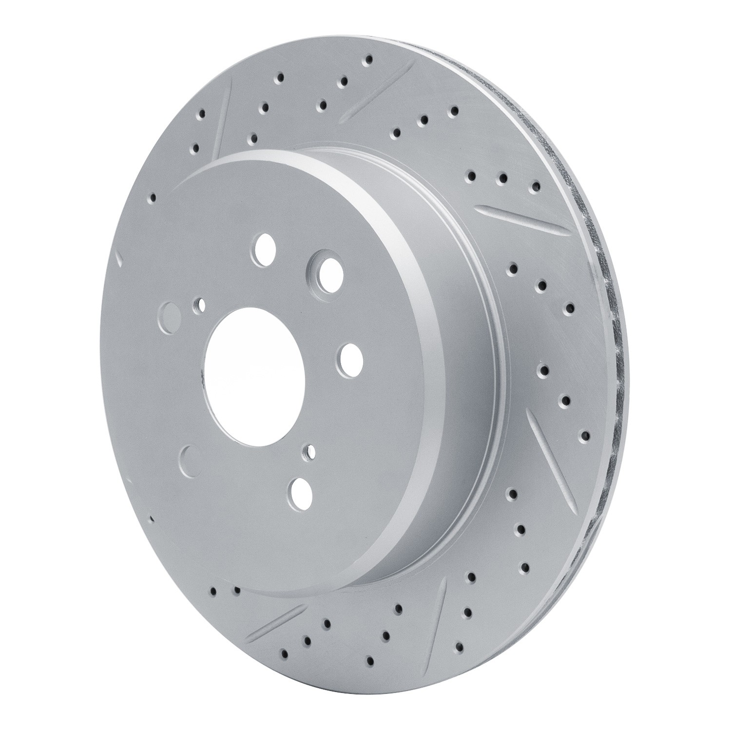 DYN 830-75036L DFC Geoperformance Rotor - Drilled and Slotted