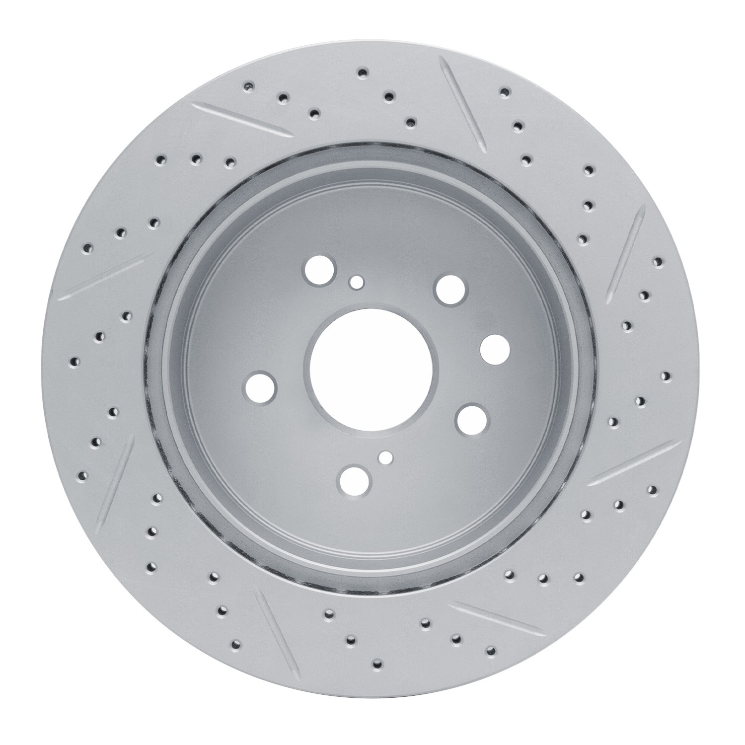 DYN 830-75036L DFC Geoperformance Rotor - Drilled and Slotted - Image 2