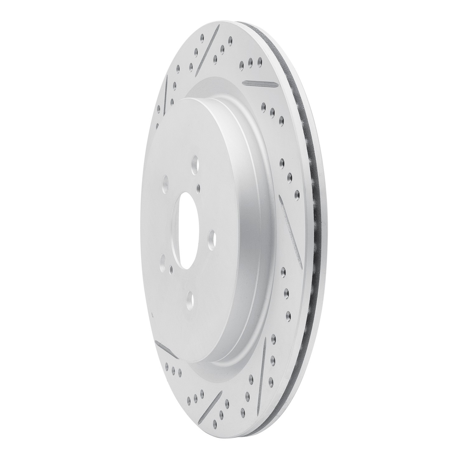 DYN 830-75042L DFC Geoperformance Rotor - Drilled and Slotted