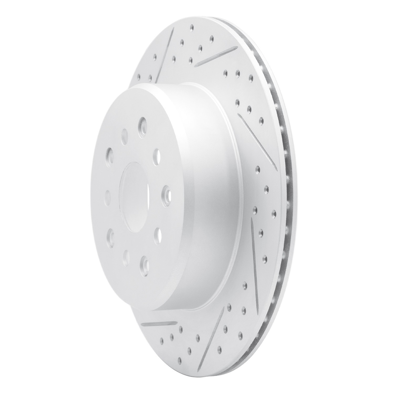 DYN 830-76064L DFC Geoperformance Rotor - Drilled and Slotted