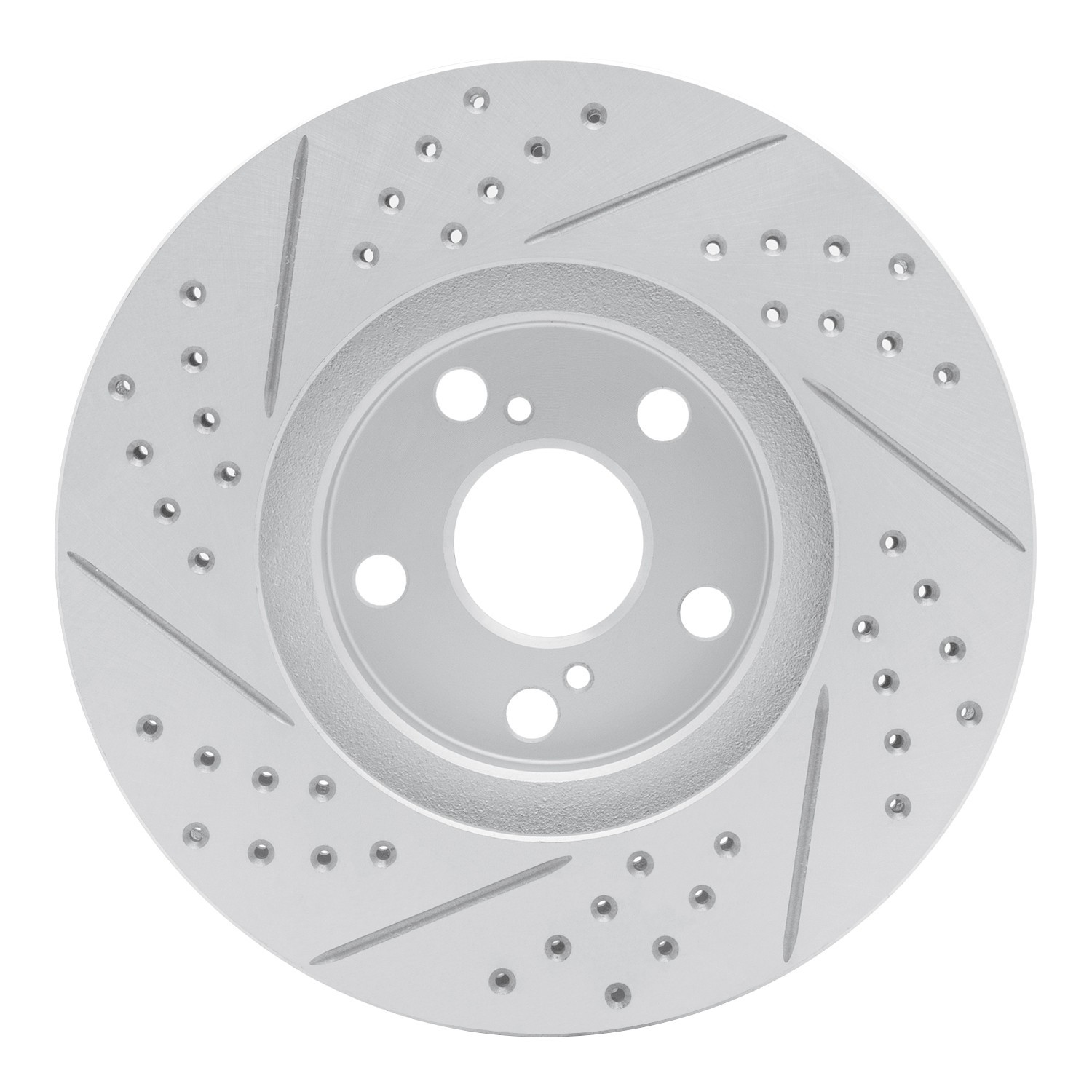 DYN 830-76068R DFC Geoperformance Rotor - Drilled and Slotted - Image 2