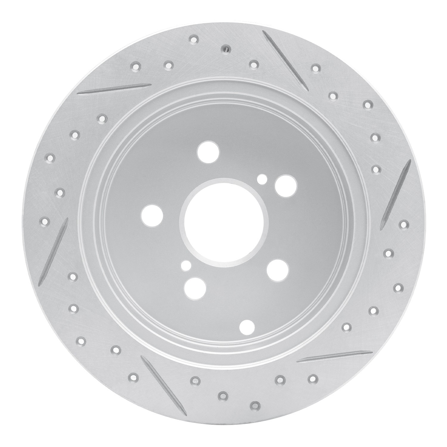 DYN 830-76069L DFC Geoperformance Rotor - Drilled and Slotted - Image 2
