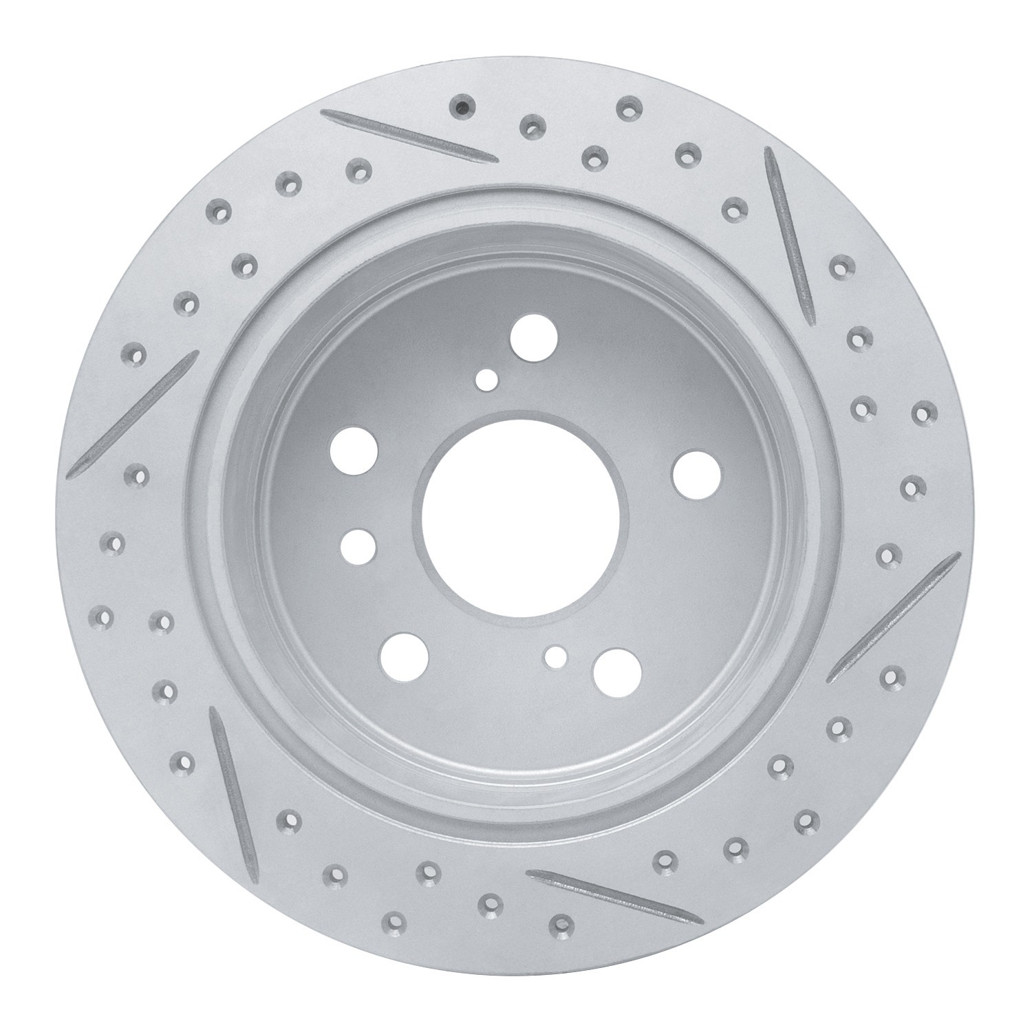 DYN 830-76076L DFC Geoperformance Rotor - Drilled and Slotted - Image 2