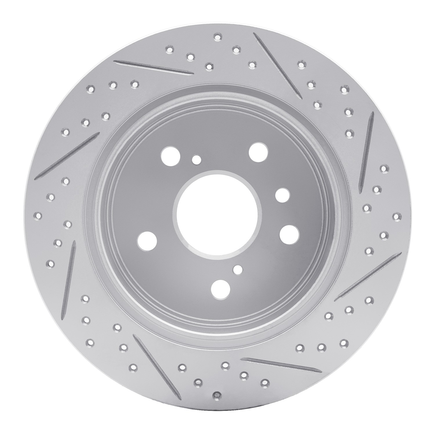 DYN 830-76079L DFC Geoperformance Rotor - Drilled and Slotted - Image 2