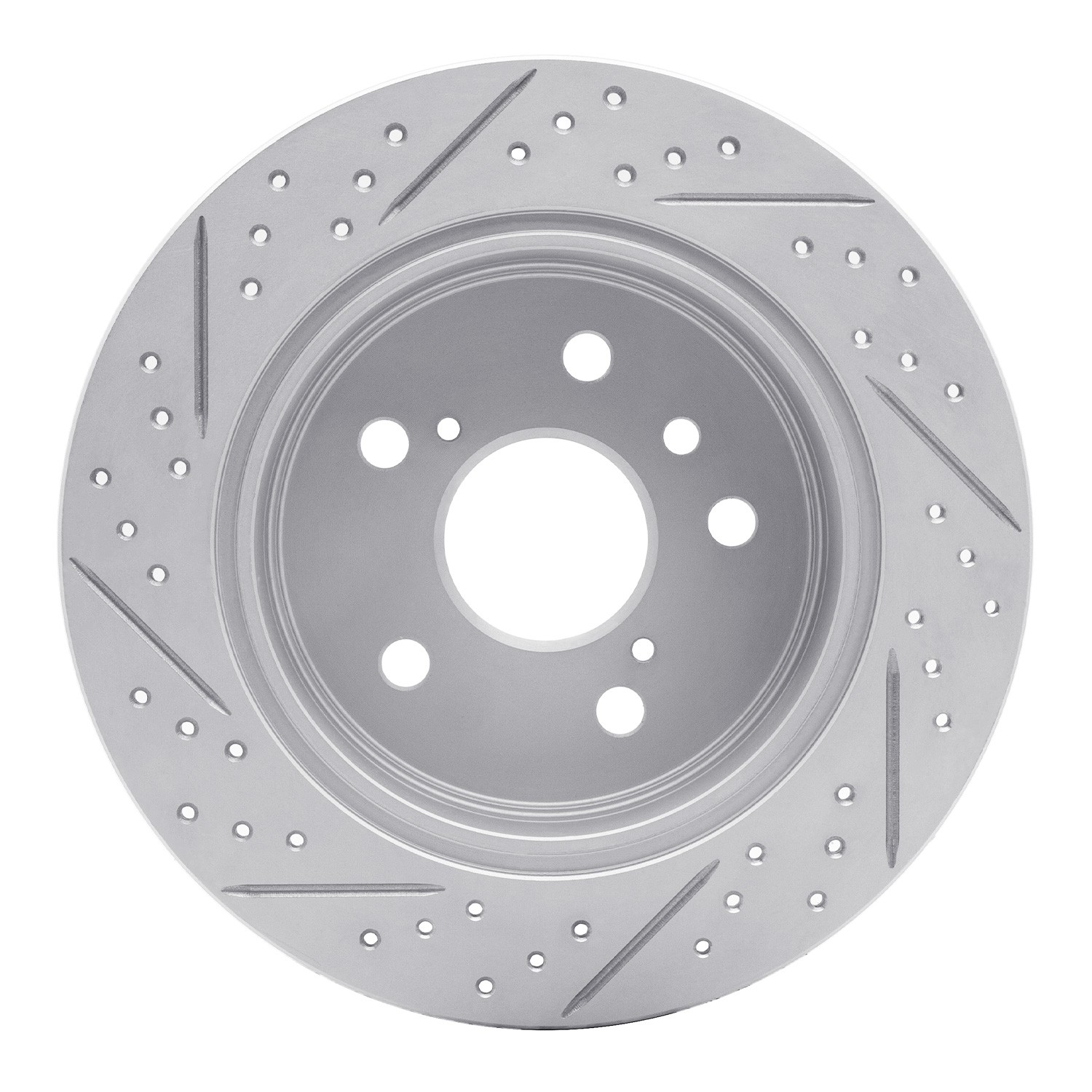 DYN 830-76079R DFC Geoperformance Rotor - Drilled and Slotted - Image 2
