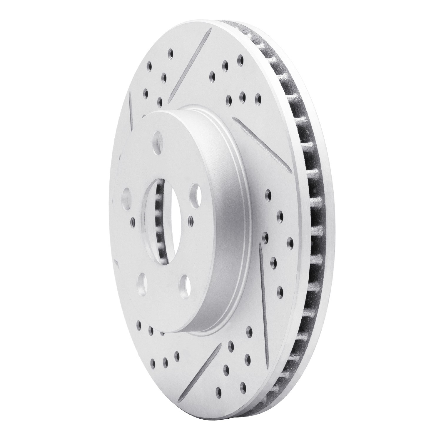 DYN 830-76087L DFC Geoperformance Rotor - Drilled and Slotted