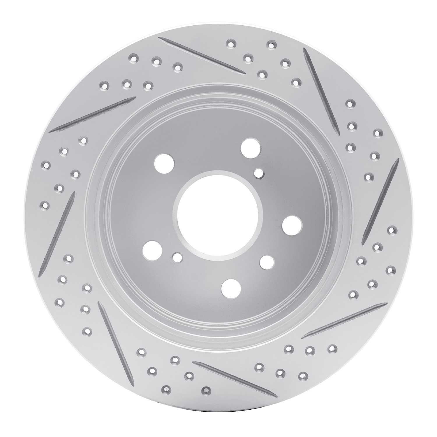 DYN 830-76087R DFC Geoperformance Rotor - Drilled and Slotted - Image 2